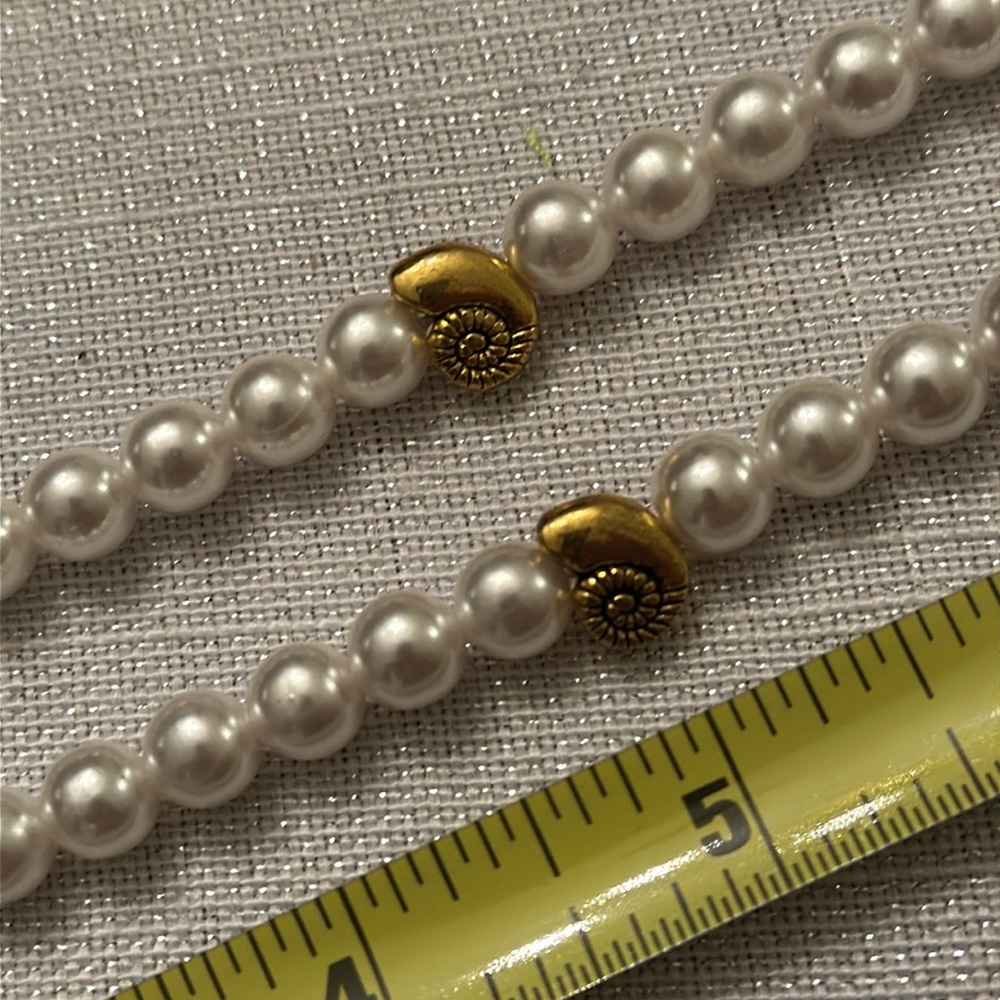 Lot of nautical faux, pearls jewelry - Picture 5 of 7